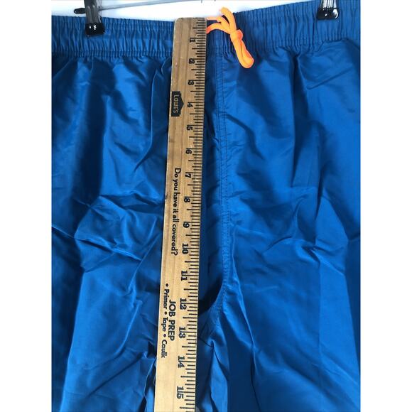 SILKWORLD Men's Swim Trunks Quick Dry Beach Shorts w/Pockets Blue Size US XXL - Picture 3 of 8
